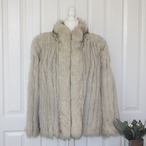 Vintage Saga Silver Fox Fur Jacket